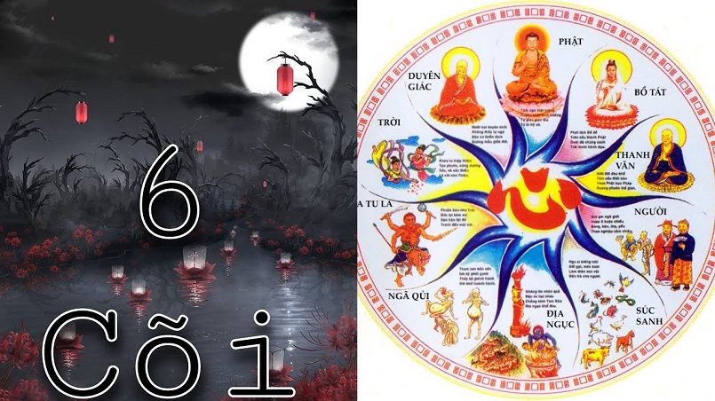 6 cõi luân hồi thế gian trong quan niệm Phật giáo