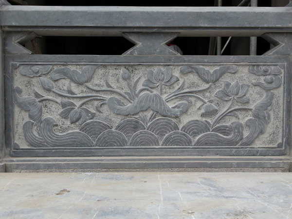 Hình tượng hoa sen xuất hiện trong công trình lăng mộ